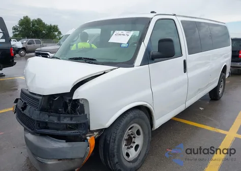 2014 Chevrolet Express G3500 Lt z USA, uszkodzony, nr VIN 1GAZG1FA7E1105377
